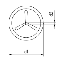 40mm Self-locking Stainless Steel Metal Insulation Clips With Plastic Coating Caps